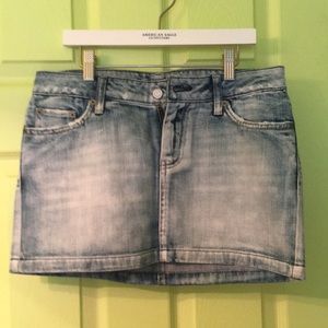 American Eagle jean skirt